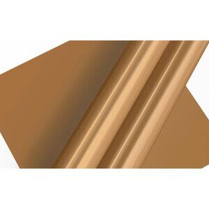 ThermoFlex Plus HTV 15" x 150' Roll - Metallic Dark Gold - Professional Grade He